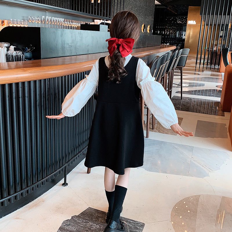 Wholesale Cotton Spring Girls' Strap Skirts